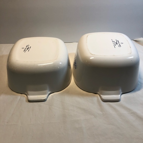 Vintage Corning ware Dishes (no lids) 6 & 7 Cup Casserole Dishes made in Canada - Picture 4 of 10